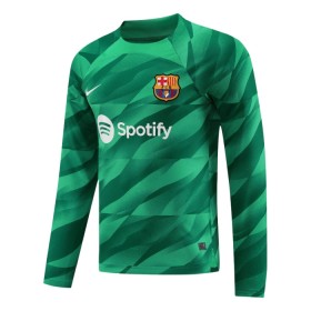 FC Barcelona Ter Stegen 1 Doelman Thuisshirt 2023-24 Lange Mouw